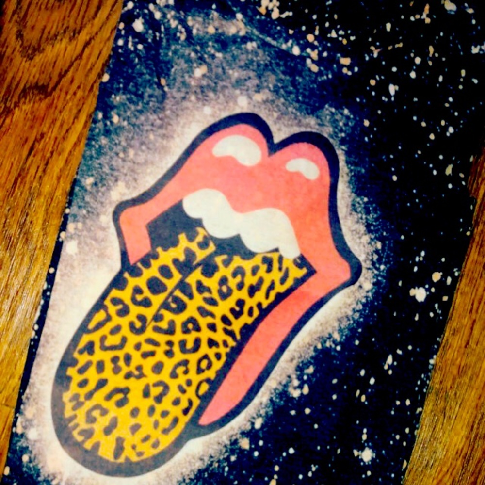 Cheetah vintage Rolling Stones tee